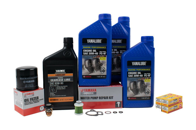 Yamaha T50 300 Hour Service Maintenance Kit - Yamalube 20W-40 - 2006