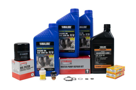 Yamaha F60 TJRD/TLRD 300 Hour Service Maintenance Kit - Yamalube 20W-40 - 2005