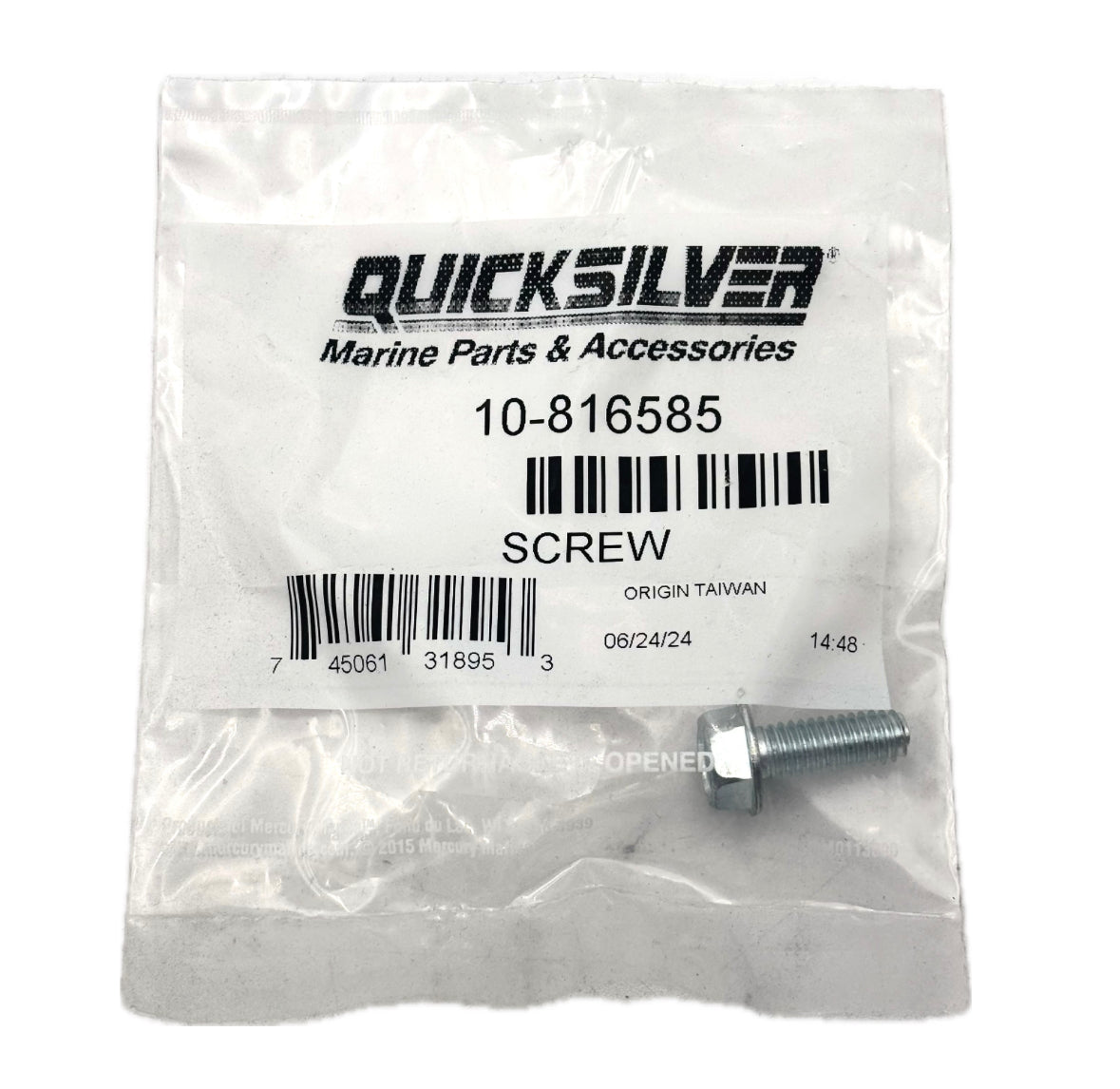 Mercury - Screw - 10-816585