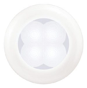 Hella - LED Light White w/White Bezel 12V - 980500441