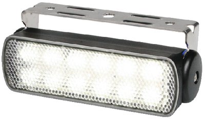 Hella - Sea Hawk 9-33V DC White Light LED Floodlight, Spread - 980670301