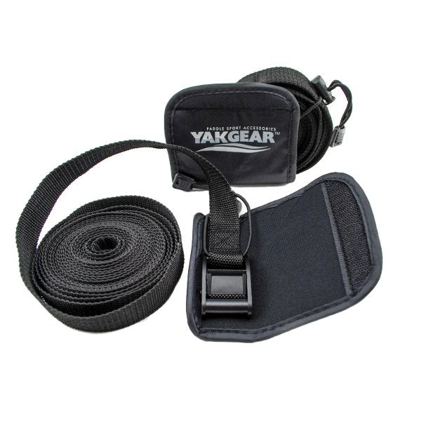 YakGear 15' Tie Down Straps with Cover (2 Per Pack) - TDSTP1