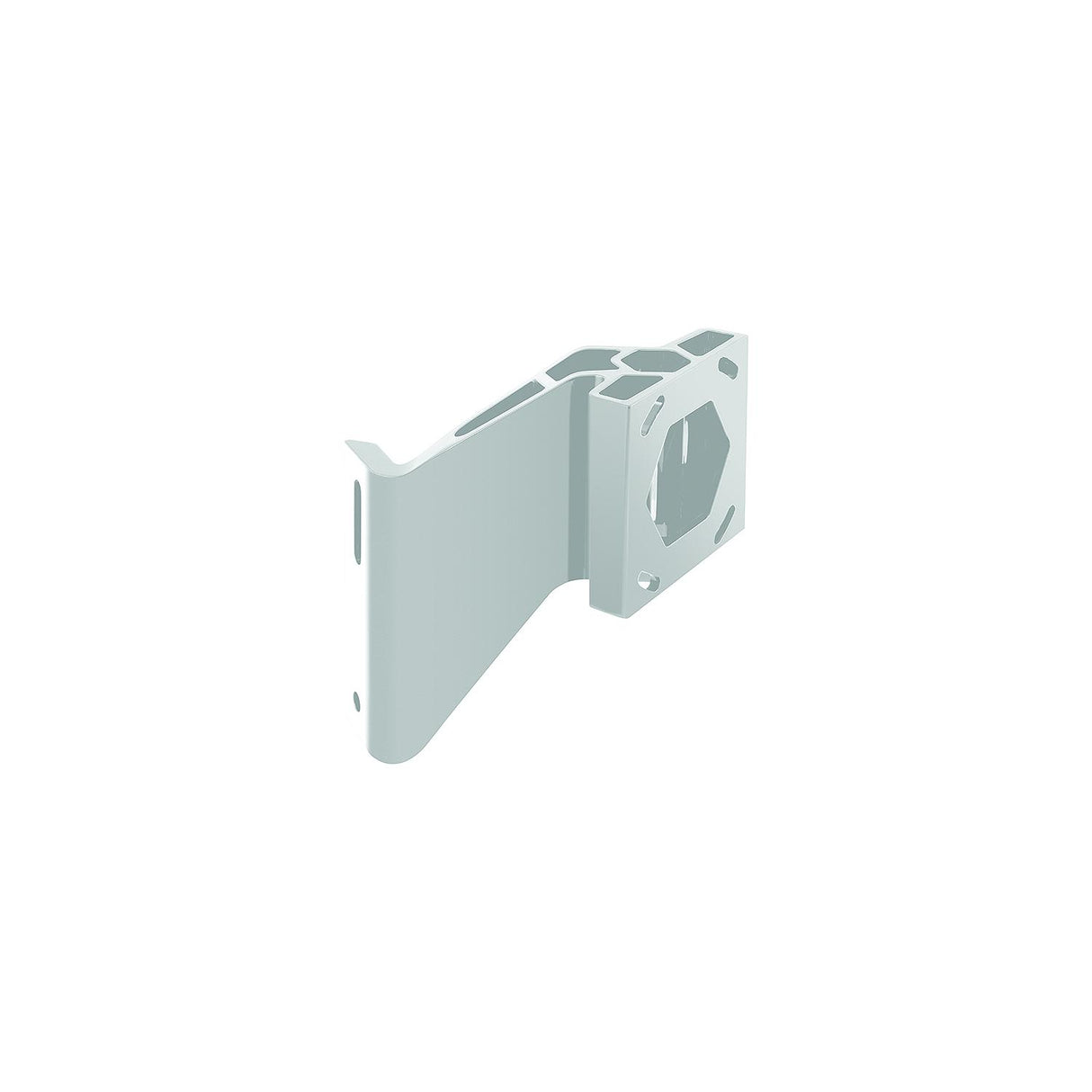 Minn Kota | Raptor Jack Plate Adapter Bracket | Port | 8" Setback | 6" Rise | White | 1810387
