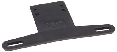 Wesbar - Plastic License Plate Bracket - Black - 003211