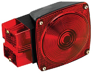 Wesbar - Left Roadside 8-Function Combination Over 80" Trailer Tail Light - 2823293