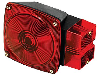 Wesbar - 7-Function #80 Series Over 80 inch Tail Lights - Right/Curbside - 2823294