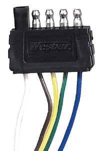 Wesbar - 5-Flat Connector Harness - Trailer End - 702405