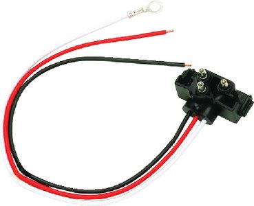 Wesbar - Replacment Tail Light Wire Connector - 3 way - 12 inch - 719063