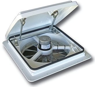 Airxcel - MAXXFAN Plus, White - 0004000K