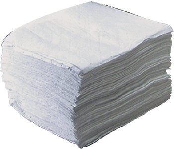 Chemtex - Oil Only Standard Meltblown Pads -Heavy Weight - 17" x 19" x 3/8" - 100/Pack - P12W