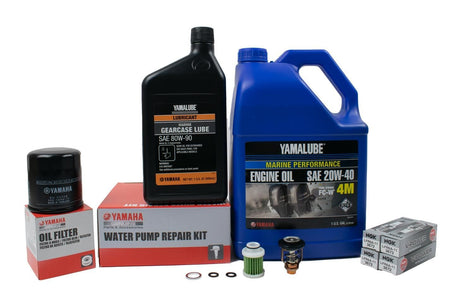 Yamaha F115 300 Hour Service Maintenance Kit - Yamalube 20W-40 - 2006-2014 ( See Models )