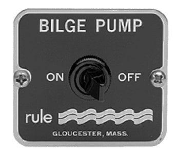 Rule - 2-Way Bilge Panel Switch 12/24/32V - 49