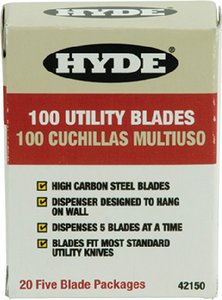Hyde Tools - Utility Blade For 42075 100/Box - 42150