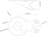 Scanstrut - Camera Mast Mount f/FLIR M100/M200 - CAM-MM-02