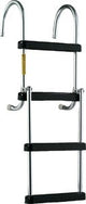 Garelick - EEz-In Removable 4 Step Folding Pontoon Boarding Ladder - 1235021