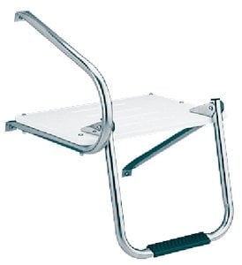 Garelick - EEz-In Swim Platform With 1 Step Fold Down Ladder For Boats With Outboard Motors - 19535