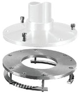 Garelick - Detachable Stanchion Plate - Rings - 75057