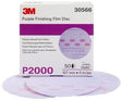 3M - Hookit Purple Finishing Film Abrasive Disc 260L - 5 inch - P2000 Grit - 50 Pack - 30566