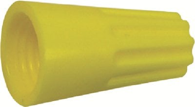 Helm Products, Inc - WIRE NUTS PER 100 YELLOW MED/L,MEDIUM/LARGE WIRE NUTS - 1546E