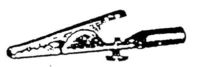 Helm Products, Inc - ALLIGATOR CLIPS PER 20,ALLIGATOR CLIP - 1588C