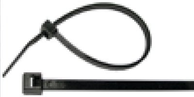 Helm Products, Inc - 11IN BLACK TIE 50 LB,BLACK TIE WRAP - 7077A