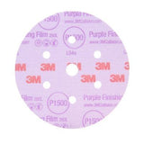 3M - Hookit Purple Finishing Film Abrasive Disc 260L - 6 inch - P2000 Grit - 50 Pack - 30766