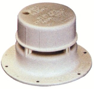 Ventline - PLASTIC VENT CAP COL. WHITE,PLASTIC PLUMBING VENTS FOR 1-1/2" VENT PIPE - V204903