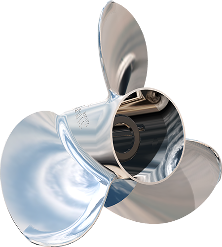 Turning Point - Express Mach3 Stainless Steel Propeller - Right Hand - 3-Blade - 10.5 x 13 RH - 31301312