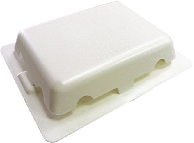 Shrinkwrap - Self Adhesive Vent 4" x 5", White - 683W