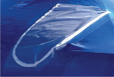 Shrinkwrap - Door Access Blue 36 X 48 Large - DS48B