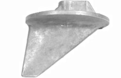Mercury 31640T4 Outboard Aluminum Anode Trim Tab - Fits Most Mercury/Mariner Outboards 35 HP and above - all MerCruiser except Bravo