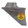 Mercury - Outboard Magnesium Anode Trim Tab - Fits Most Mercury/Mariner Outboards 35 HP and above - All MerCruiser except Bravo - 31640T6