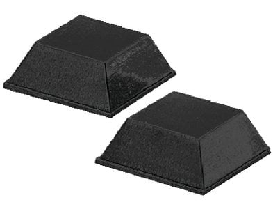 Taylor Made - Adhesive-Backed Rubber Door Pads - 3/4 inch x 3/4 inch - 2 per Pack - 1167