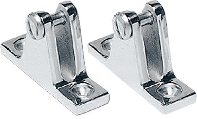 Taylor Made - Deck Hinges - Chromed Zamak - Sold as Pair - 1204