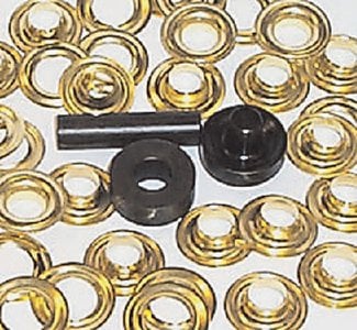 Taylor Made - #2 Brass Grommets and Washers - 12 Sets - 1231