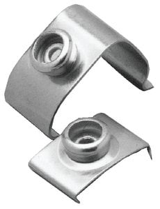 Taylor Made - Stainless Steel Top-Lok For Heavy 1" Round Trim - 4 per Pack - 1344