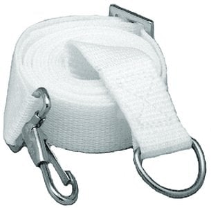 Taylor Made - Adjustable Tie-Down Strap - White - 6 Foot Long (Sold as Pair) - 2000