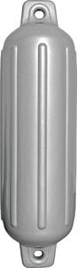 Taylor Made - Storm Gard Inflatable Vinyl Fender - Silver - 8-1/2 inch x 27 inch - 282647