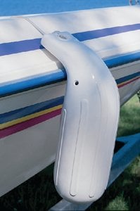 Taylor Made - Low Freeboard Fender - White - 7 inch x 23 inch - 31007