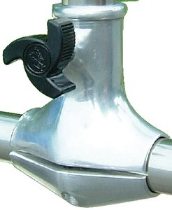 Taylor Made - Stainless Steel Rail Mount Flag Pole Socket For 1" Diameter Flag Poles - 973