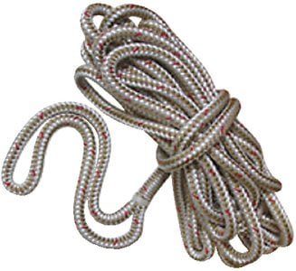 New England Ropes - Double Braided Dockline, 5/8" X 40' White - 50502000040