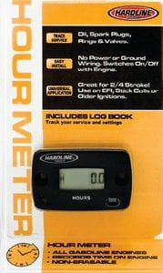 Hardline Products - Hour Meter For Any Gasoline Engine - HR80632