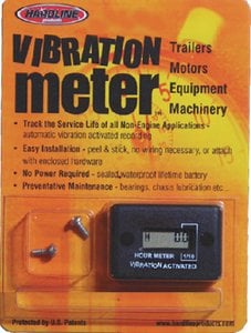 Hardline Products - VIBRATION ACTIVATED HOUR METER - HR8065