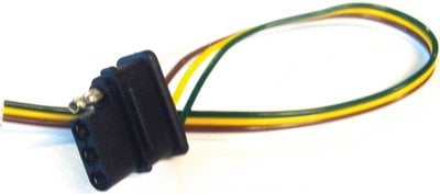 Pollak Corp - 4-WAY FLAT FEMALE 48IN BULK,4-WAY FLAT FEMALE CONNECTOR - 12425E