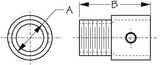 Sea-Dog Line - Tube Mount Antenna Base - 3295201