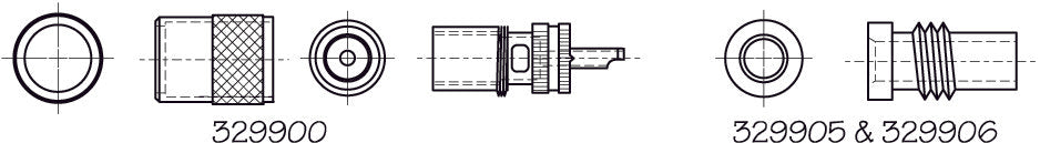 Sea-Dog Line - UHF CONNECTOR WITH RG58U - 3299011