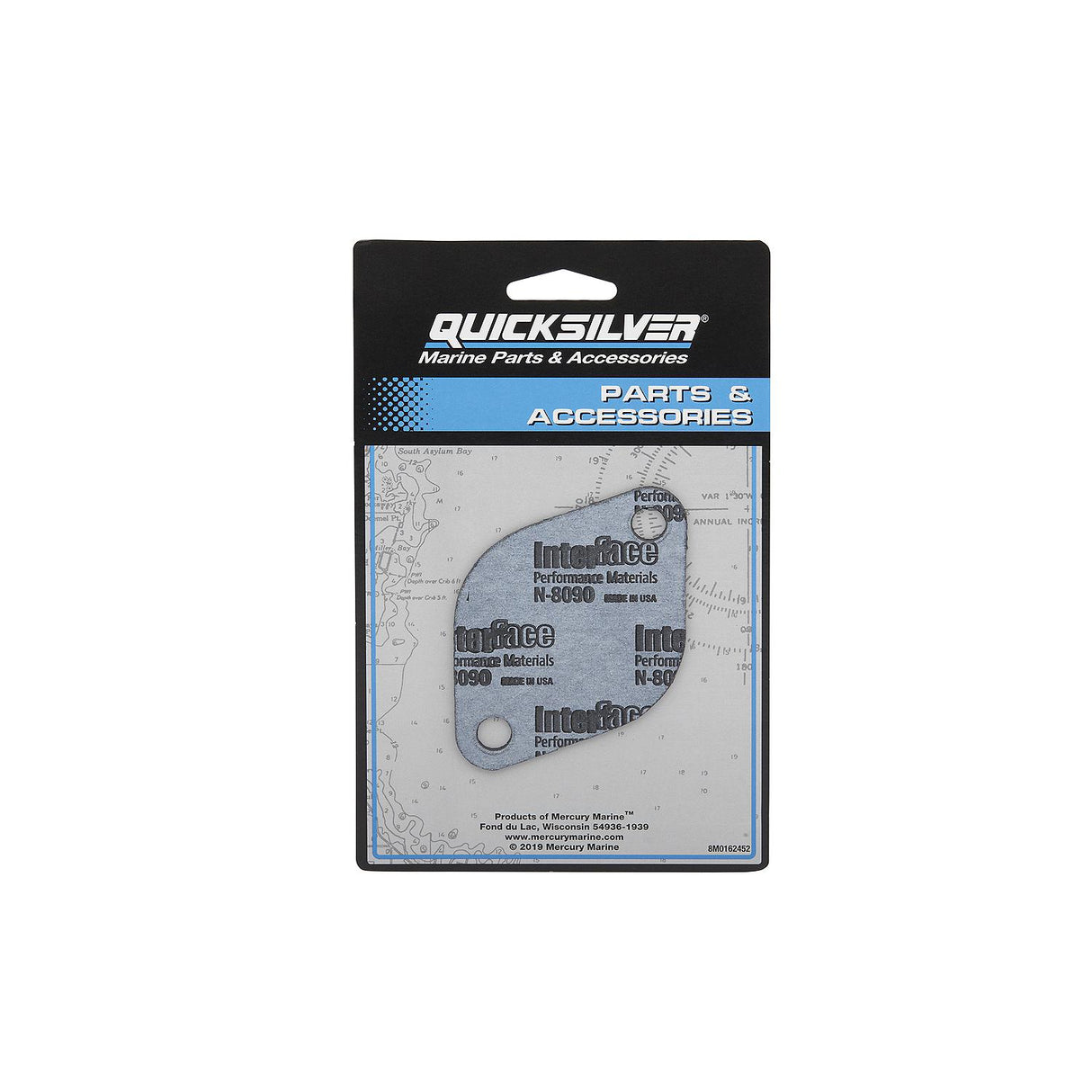 Mercury Quicksilver - Thermostat Housing Gasket - Fits MCM/MIE GM 4 Cyl., V-6 & V-8 Engines - 27-33179Q02