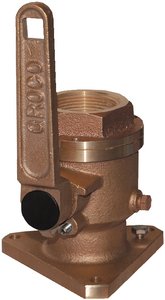 Groco - Full-Flow Flanged Ball-Type Seacock - Bronze - BV2500