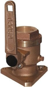 Groco - BV Full-Flow Flanged Ball-Type Seacock - Bronze - BV3000