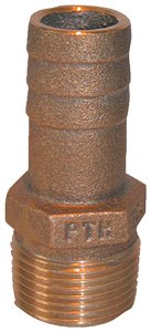 Groco - PTH Bronze Standard Flow Pipe-To-Hose Adapter With NPT Thread - PTH2500